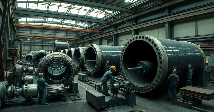 Fabricação de cilindros: Como escolher o melhor processo para sua indústria
